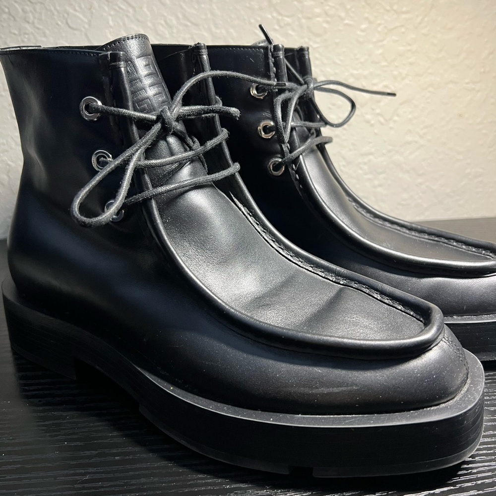 Givenchy Lace-Up Boots